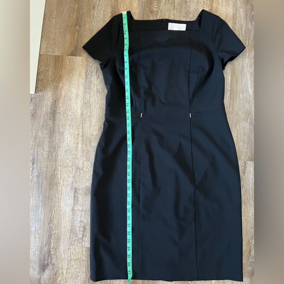 Hugo Boss Dasori Virgin Wool Sheath Dress Sz 12 - Picture 6 of 9